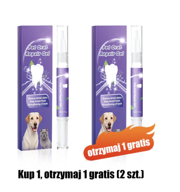 Żel do higieny jamy ustnej dla zwierząt (Kup 1, otrzymaj 1 za darmo)