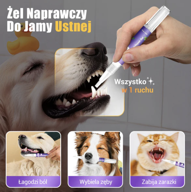 Żel do higieny jamy ustnej dla zwierząt (Kup 1, otrzymaj 1 za darmo)