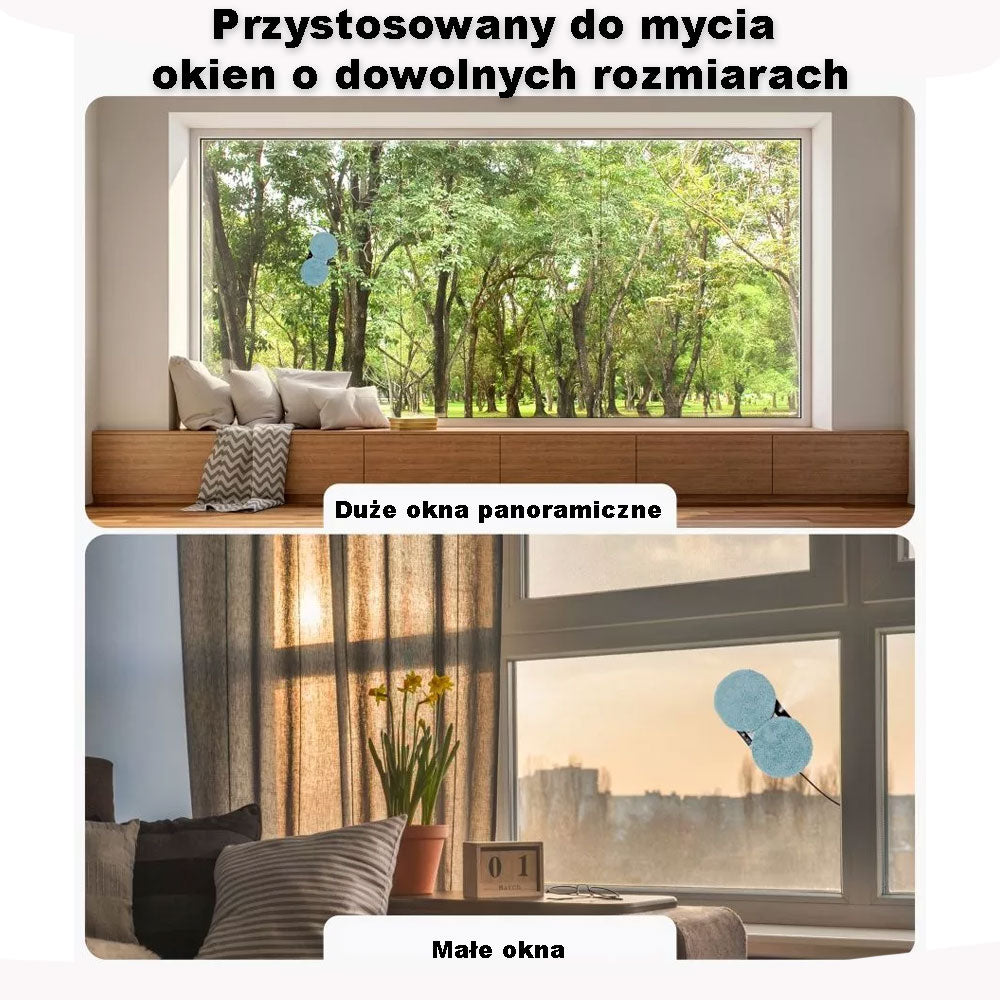 Inteligentny robot do mycia okien - najlepsze rozwiązanie dla nieskazitelnych okien